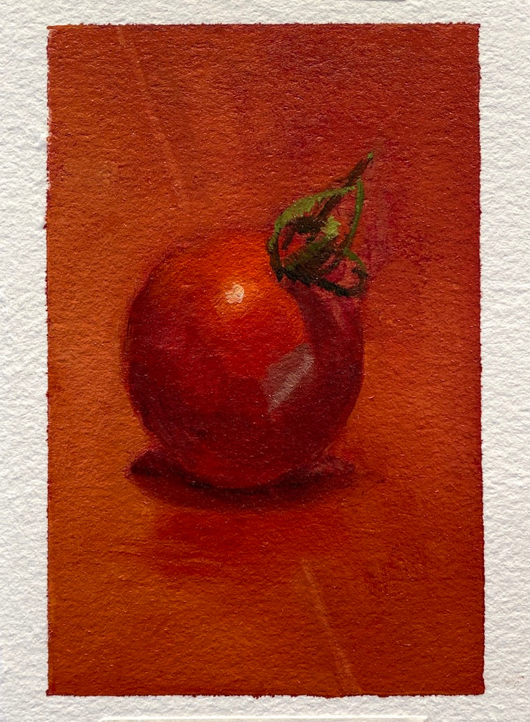 Little tomato painting