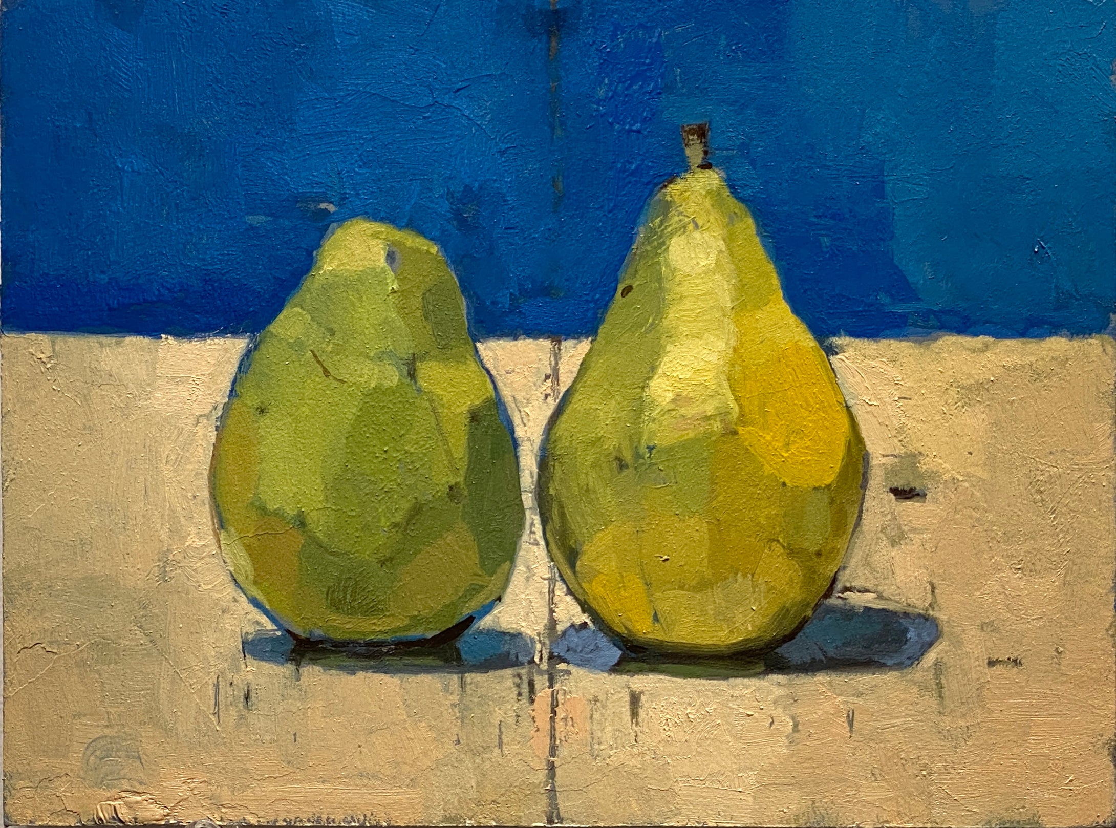 Two counterfeit pears (after Uglow)
